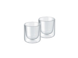 Набор стаканов из двойного стекла тм ALFI 80ml, в наборе 2 шт.