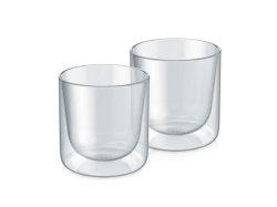 Набор стаканов из двойного стекла тм ALFI 200ml, в наборе 2 шт.