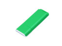 Флешка 3.0 прямоугольной формы, оригинальный дизайн, двухцветный корпус, 32 Гб, зеленый/белый