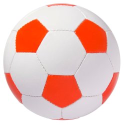Мяч футбольный Street, бело-красный