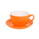 Чайная/кофейная пара CAPPUCCINO (оранжевый)
