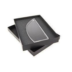 Награда SHARP TUSK в подарочной коробке, грани с фаской, 85х210х25 мм, акрил (прозрачный)