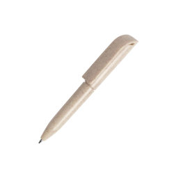Ручка шариковая RADUN, пластик с пшеничным волокном (бежевый)