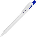 Ручка шариковая TWIN WHITE (белый, синий)