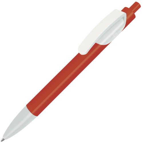 Ручка шариковая TRIS (красный, белый)