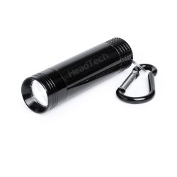 DERSTAK Карманный LED фонарь, алюминий (черный)