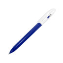 Ручка шариковая LEVEL, пластик (синий, белый)
