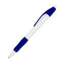 Ручка шариковая с грипом N4 (белый, синий)