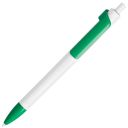 Ручка шариковая FORTE (белый, зеленый)