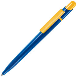 Ручка шариковая MIR EUROPE (желтый, синий)
