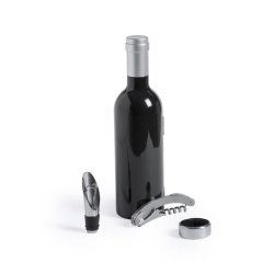Набор для вина WINESTYLE (3 предмета) (черный)