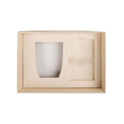 Коробка для набора ПРОВАНС 2, 23,5*17*8 см, картон мелованный с запечаткой, ложемент МГК с каширован (коричневый)